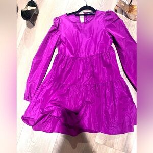 Fabulous Tafata Purple dress in small